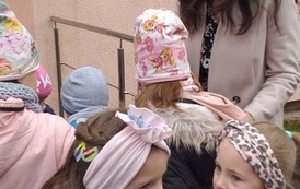 wizyta naszych dzieci z Samorządowego Przedszkola 1