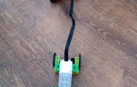 Pierwsze efekty sobotnich warsztat&oacute;w z robotyki, programowania i kodowania. 5