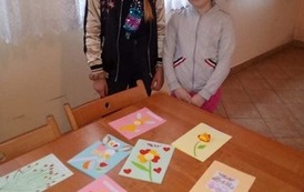 Dzieci uczęszczające do Plac&oacute;wki wsparcia dziennego "Kuźnia Talent&oacute;w" mogą pochwalić się zdolnościami plastyczno-technicznymi. 2