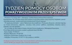 Zdjęcie do Tydzień Pomocy Osobom Pokrzywdzonym Przestępstwem